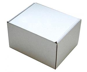 152mm x 127mm x 95mm White Small Parcel Die Cut Postal Mailing Shipping Boxes Qty 50