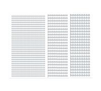 1532pcs Self-Adhesive Rhinestone Stickers Gem Stickers Jewels Crystal Embellishment Sheet for Crafts DIY Card Making (White)