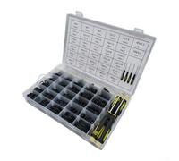 1540-Piece Nitrile Rubber O-Ring Assortment for Purpose Sealing Across Plumbing Automotive and Manufacturing Environments