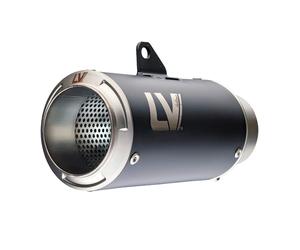 15404BU - Exhaust muffler LeoVince LV CORSA BLACK KAWASAKI Z 900 (20-23)