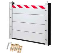 154cm Long Reusable Flood Prevention Devices for Home Door - Removable Flood Barrier Kit for Garage Basement - Driveway Flood Defence Baffle(154 * 80cm)