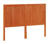 vidaXL Headboard Wax Brown 150 cm Solid Wood Pine