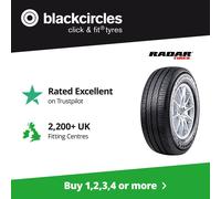 155 R12C 88/86R Radar Argonite RV-4 - 155 12 - New Tyre x1