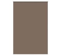 (155 x 230 cm) vidaXL Roller Blind Blackout Coffee 65x130 cm Fabric Width 60.7 cm Polyester