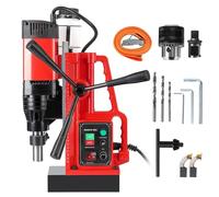 1550W Portable Magnetic Drill, 500 RPM, 2 Inch Boring Diameter, Single Track, for Industrial and Home Improvement