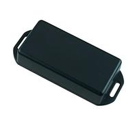 1551KFLBK Hammond Miniature Black ABS Flanged Enclosure 80 x 40 x 20