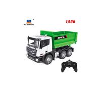 1556 RC Dump Truck 1:18 6Channels Electric Car Engineering Vehicle Excavator 2.4G Radio Controlled Cars Toys for Boy maxp