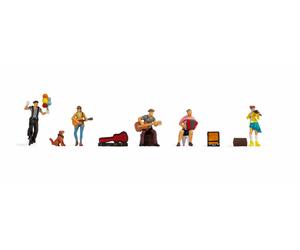 15597 Noch HO Characters Various Street Artists Scale 1:87