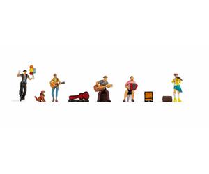 15597 Noch HO Characters Various Street Artists Scale 1:87