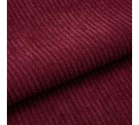 155cm Wide DIY Corduroy Material Fabric, Upholstery Sewing Craft Material Fabric, 22 Solid Colors, Polyester Washable, for Coat Shirt Dress Pants Costume Sofa Throw Pillow Covers (Color : 13 Red, Si
