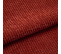 155cm Wide DIY Corduroy Material Fabric, Upholstery Sewing Craft Material Fabric, 22 Solid Colors, Polyester Washable, for Coat Shirt Dress Pants Costume Sofa Throw Pillow Covers (Color : 11 Red, Si