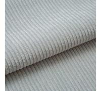 155cm Wide DIY Corduroy Material Fabric, Upholstery Sewing Craft Material Fabric, 22 Solid Colors, Polyester Washable, for Coat Shirt Dress Pants Costume Sofa Throw Pillow Covers (Color : 17 Grey, S