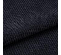 155cm Wide DIY Corduroy Material Fabric, Upholstery Sewing Craft Material Fabric, 22 Solid Colors, Polyester Washable, for Coat Shirt Dress Pants Costume Sofa Throw Pillow Covers (Color : 16 Navy blu