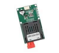 155M TTL Fiber Transceiver Board, UAV Video Control Module with Optical Connector, 5.5-26V Architecture for Airframes Uav Transmission Board Fpv Communication Pcb Av Telemetry Fiber Aircraft Mapping