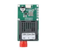155M TTL Fiber Transceiver Board, UAV Video Control Module with Optical Connector, 5.5-26V Architecture for Airframes Uav Transmission Board Fpv Communication Pcb Av Telemetry Fiber Aircraft Mapping