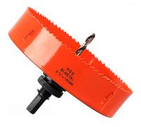 155mm Multi Hole Saw for Wood Cutting, Extra Solid HSS Bi-Metal Drill Bit Circle Cutter for Drywall, Plywood, Fiberboard and Pipe Vent
