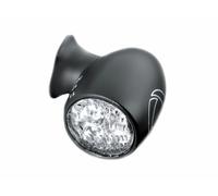 Kellermann Atto DF, rear/brake light indicator, black, clear glass, one piece, black for Men