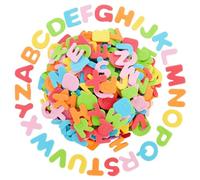 156 Pieces Small Foam Letter Stickers for Crafts, 6 Sets of Adhesive A-Z Alphabets for Kids (6 Colors) - Alphabet Stickers - Sticky Letters