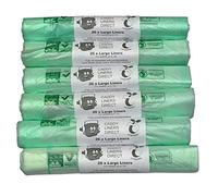 156 x 10 Litre Compostable Food Waste Caddy Bin Liner Bags - Suitable for all 5L up to 10L caddies - EN13432 (CLD-10L-150)