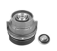 15620-31060 Oil Filter Housing Cap Assembly Compatible with Toyota （Aluminum）