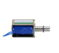 1564 Open Frame Type Linear Motion DC Push Pull Solenoid Electromagnet DC24V 12V 1Pcs(DC24V)