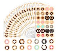 1568Pcs Hole Reinforcement Ring Label Stickers Self Adhesive Reinforcement Label Reinforcement Sticker for Repairing Loose Leaf Paper (14 Patterns)