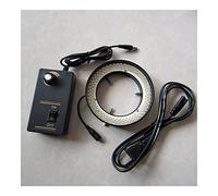 156pcs Purple Color Light Illuminated LED Zoom Adjuatable LaboratoryStereo Microscope Ring Bulb Lamp 110V-220V