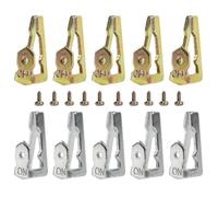 156T1978A Replacement Time Switch Trippers for T100 Series, Gold & Silver Metal Trip Units with Fixing Screws, Compatible with Intermatic T101-T104 and Multiple Models