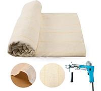 157" x 59" Upgraded Overlocking Tufting Cloth with Marked Lines,Large Monk's Cloth for Tufting Gun & Punch Needle,Tufting Fabric/Primary Tufting Cloth/Punch Needle Fabric/Punch Needle Cloth