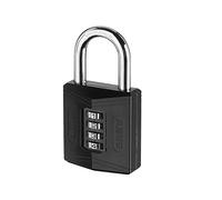 ABUS Combination Lock 158/50 with digit code - Padlock with Zinc Die-Cast Body - Individually Adjustable Numeric Code - Security Level 5 - Dark Grey