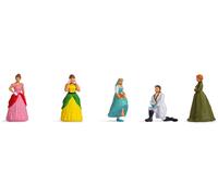 NOCH 15807 Cinderella Fairytale Figure Set HO