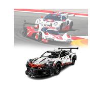 1580pcs 50cm Technical Classic Porsched 911 Rsr Sport Car Building Blocks Toy