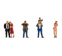 Noch H0 Figures 15864 Wedding Guests 1:87 Scale Multi-colour