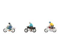 Noch 15907 Moped Riders (3) Figure Set
