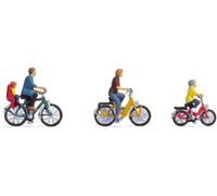 Noch 15909 Family on a Bike Ride (4) Figure Set