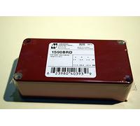 1590brd Painted Aluminium 'stomp Box' Enclosure 112 X 60 X 31 Red