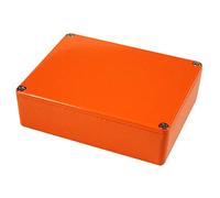 1590xxor Painted Aluminium 'stomp Box' Enclosure 145 X 121 X 39 Orange