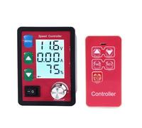 15A Motor Speed Controller with LCD Display and Remote Control, DC6-55V Bidirectional Motor Driver for DC Motors, Robotics, Electric Vehicles, and DIY Projects