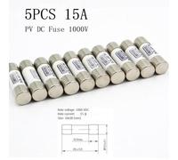 15A PV DC Fuse, Pack 1000V 10x38mm Box Fuse for Consumer Unit Protectsion, Socket/Stove/Shower Circuit Safety, Industrial & Residential Electrical Use