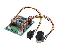 15A PWM DC Brushless Motor Speed Controller for 5V-36V Three-Phase Motors, CW/CCW Reversible, Potentiometer Adjustable, Fence Terminal Connection, 8x6x2.8cm