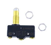 15A Z-15GQ22-B Panel Mount Roller Plunger Basic 1NO 1NC Limit Switch 12mm 1Pcs