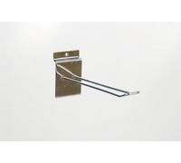 15cm|150mm|6"|6 inches Heavy Duty Euro SLATWALL Slat|Slot|Wall Double Prong|Hooks|ARM Retail Shop Display (50)