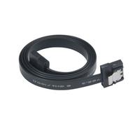15cm Akasa PROSLIM AK-CBSA05-15BK, SATA III Data Cable, Secure Latch, 6.0 Gbp/s
