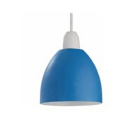 15Cm Blue Metal Easy Fit E27 Pendant Ceiling Lamp Shade