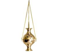 15cm Brass Hanging Censer/Charcoal Incense Burner