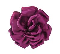 15cm Flower Brooch Fabric Rose Charm Breast Flesh Stylish Party Accessories Fashion Lapel Pin Statement for Women