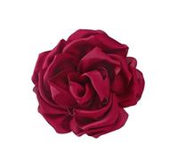 15cm Flower Brooch Fabric Rose Charm Breast Flesh Stylish Party Accessories Fashion Lapel Pin Statement for Women