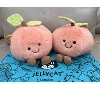 15CM Jellycat Pink Honey Peach plush doll tags+dust bag new 1pcs