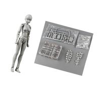 15cm Poseable PVC Anime Doll Interchangeable Hands & Stable Base Stand PVC Joint Mannequin Figure Sea Goods Anime Figure