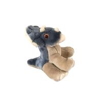 15cm Simulation PP Cotton Ancient Animal Triceratops Plush Toy Soft And Cute 's Early Education Gift Home Decoration